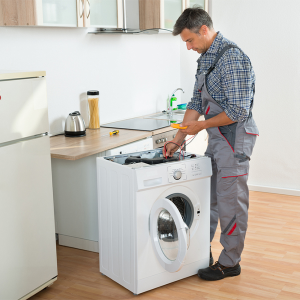 can you walk me through the steps of troubleshooting my washer issue in Prairie